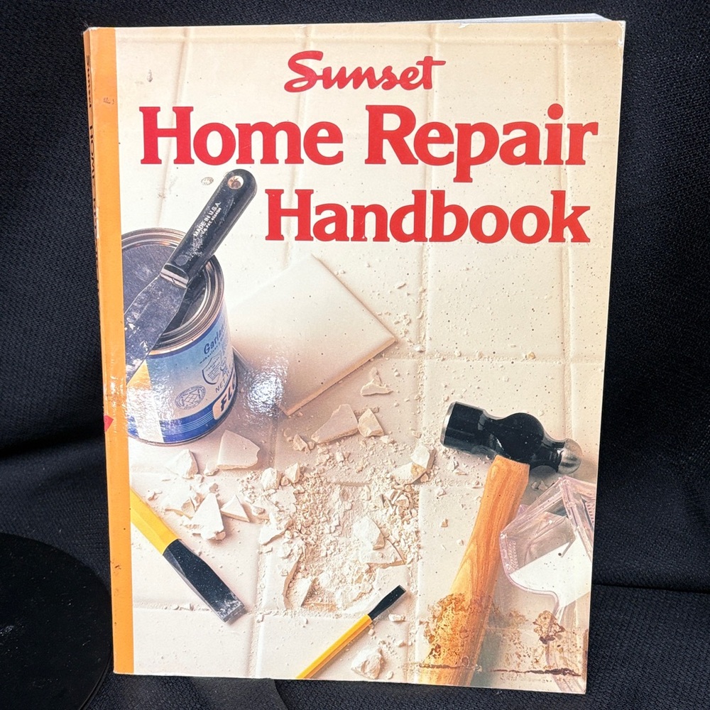 Vintage Sunset Home Repair Handbook